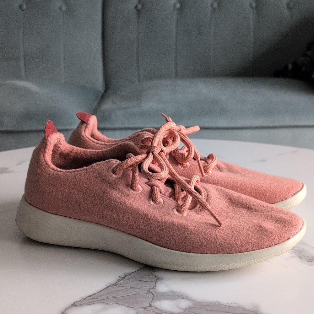 Allbirds Wool Runners, Sunset Pink, Women's Size 9